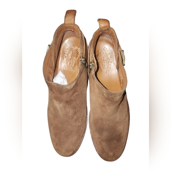 Kork-Ease Mesa Women's Leather Suede Stacked Heel Ankle Boots, Women's 7 - Picture 4 of 8